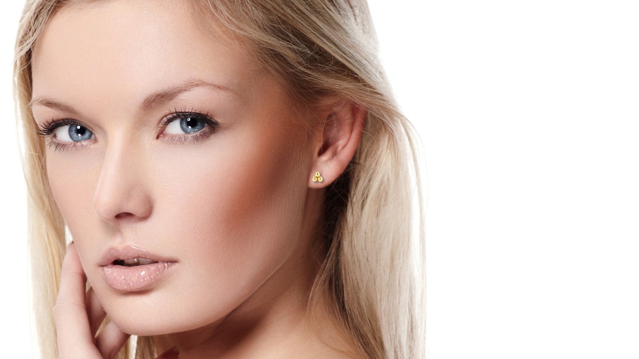 Aretes en oro en Bogotá | Joyas Osadía