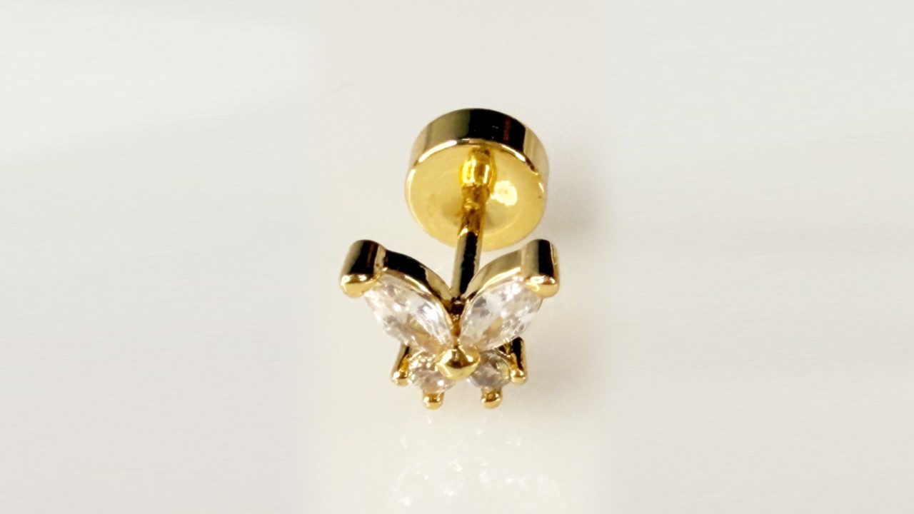 Aretes en oro en Bogotá | Joyas Osadía